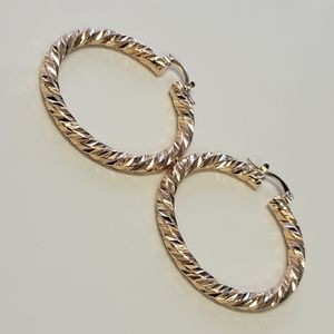 18k gold plated earrings